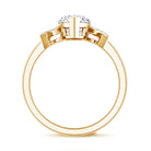 Rosec Jewels-Marquise Cut IGI Certified Lab Grown Diamond Statement Engagement Ring 2 Carat
