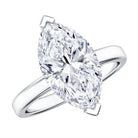 Rosec Jewels-2 Carat Lab Grown Diamond Marquise Engagement Ring with IGI Certificate