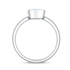 Rosec Jewels-2 Carat Lab Grown Blue Diamond Marquise Solitaire Engagement Ring IGI Certified