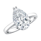 Rosec Jewels-Pear Shape IGI Certified 3 Carat Lab Grown Diamond Solitaire Engagement Ring