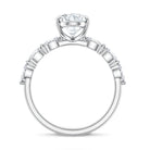 Rosec Jewels-Pear Shaped Lab Grown Diamond 2 Carat Engagement Ring IGI Certified