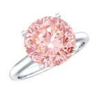 Rosec Jewels-Lab Grown Pink Diamond 4 Carat Solitaire Engagement Ring IGI Certified