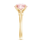 Rosec Jewels-Lab Grown Pink Diamond 4 Carat Solitaire Engagement Ring IGI Certified
