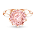 Rosec Jewels-IGI Certified Solitaire 5 Carat Lab Grown Pink Diamond Lotus Engagement Ring
