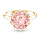 Rosec Jewels-IGI Certified Solitaire 5 Carat Lab Grown Pink Diamond Lotus Engagement Ring