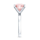 Rosec Jewels-Lab Created 5 Carat Pink Diamond Solitaire Engagement Ring IGI Certified