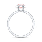 Rosec Jewels-IGI Certified Lab Grown Pink and White Diamond 1 Carat Engagement Ring
