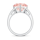 Rosec Jewels-IGI Certified 5 Carat Lab Grown Pink Diamond Heart Solitaire Engagement Ring