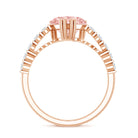Rosec Jewels-IGI Certified Lab Grown Pink Diamond 2 Ct Heart Shape Engagement Ring