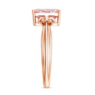 Rosec Jewels-Lab Grown 2 Carat Fancy Pink Diamond Solitaire Engagement Ring IGI Certified