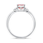 Rosec Jewels-Lab Grown 2 Carat Fancy Pink Diamond Solitaire Engagement Ring IGI Certified