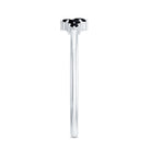 Certified Black Onyx Cluster Promise Ring for Her AAA - Rosec Jewels