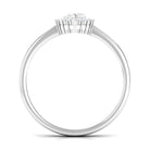 Certified Brilliant Cut Moissanite Marquise Engagement Ring D-VS1 - Rosec Jewels