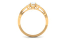 3/4 CT Oval Cut Solitaire Moonstone and Diamond Floral Halo Ring AAA - Rosec Jewels