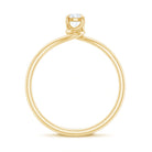 Solitaire Lab Grown Diamond Promise Ring Lab - ( EF-VS ) - Rosec Jewels
