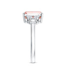 Rosec Jewels-IGI Authenticated 2 Carat Lab Grown Pink Diamond Emerald Cut Engagement Ring