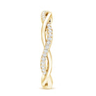Certified Moissanite Infinity Eternity Band Ring D-VS1 - Rosec Jewels