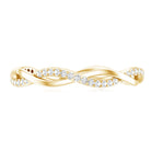 Certified Moissanite Infinity Eternity Band Ring D-VS1 - Rosec Jewels