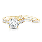 Rosec Jewels-IGI Verified 4 Carat Lab Grown Diamond Engagement Ring with Enhancer