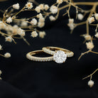 IGI Certified 2 Carat Lab Grown Diamond Engagement Ring with Enhancer Lab - ( E-VS1 ) - Rosec Jewels