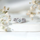 Rosec Jewels-IGI Authenticated Lab Created 2 Carat Diamond Solitaire Wedding Ring Set