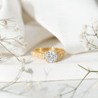 Rosec Jewels-2 Carat Lab Grown Diamond Nature Inspired Engagement Ring with IGI Certificate