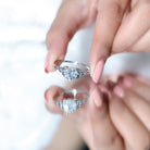Solitaire 2 Carat Lab Grown Diamond Celtic Engagement Ring with IGI Certificate Lab - ( E-VS1 ) - Rosec Jewels