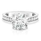 Rosec Jewels-IGI Authenticated 4 Carat Lab Grown Diamond Classic Engagement Ring