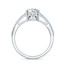 IGI Verified 2 Carat Lab Created Diamond Pear Engagement Ring for Women Lab - ( E-VS1 ) - Rosec Jewels