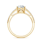 IGI Verified 2 Carat Lab Created Diamond Pear Engagement Ring for Women Lab - ( E-VS1 ) - Rosec Jewels