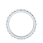 Moissanite Celtic Knot Wedding Band Ring D-VS1 - Rosec Jewels