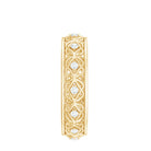 Rosec Jewels-Moissanite Celtic Knot Wedding Band Ring
