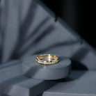 Brilliant Cut Moissanite Wedding Band D-VS1 - Rosec Jewels
