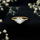 IGI Certified 2 Carat Lab Grown Diamond Round Engagement Ring for Her Lab - ( E-VS1 ) - Rosec Jewels