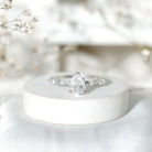 IGI Certified 2 Carat Diamond Pear Shaped Engagement Ring for Women Lab - ( E-VS1 ) - Rosec Jewels