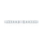 Real Diamond Half Eternity Ring Natural - ( HI-SI ) - Rosec Jewels