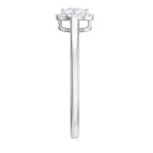 Natural 0.25 Carat Diamond Promise Ring with Certificate Natural - ( HI-SI ) - Rosec Jewels