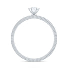 Natural Diamond Solitaire Engagement Ring for Women Natural - ( HI-SI ) - Rosec Jewels