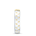 Two Tone Cross Wedding Band with Moissanite D-VS1 - Rosec Jewels