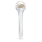Rosec Jewels-Freshwater Pearl Solitaire with Diamond Ring