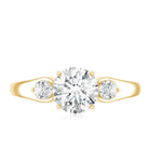 Certified 2 Carat Moissanite Promise Engagement Ring D-VS1 - Rosec Jewels