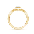 Rosec Jewels-Certified Lab Grown Diamond Designer Solitaire Engagement Ring