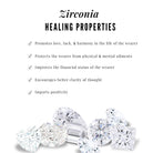 Round Cubic Zirconia Full Eternity Band Ring AAAA - Rosec Jewels