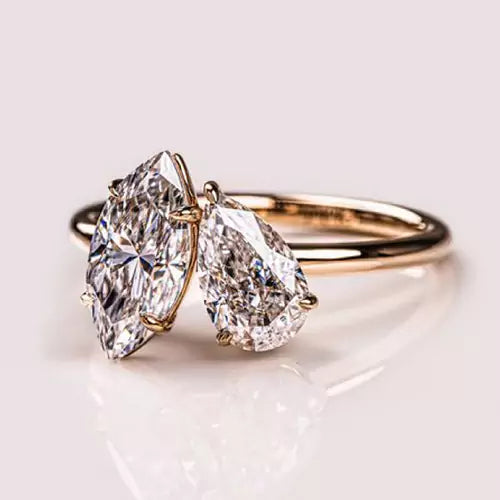 Toi Et Moi Engagement Ring | Rosec Jewels London
