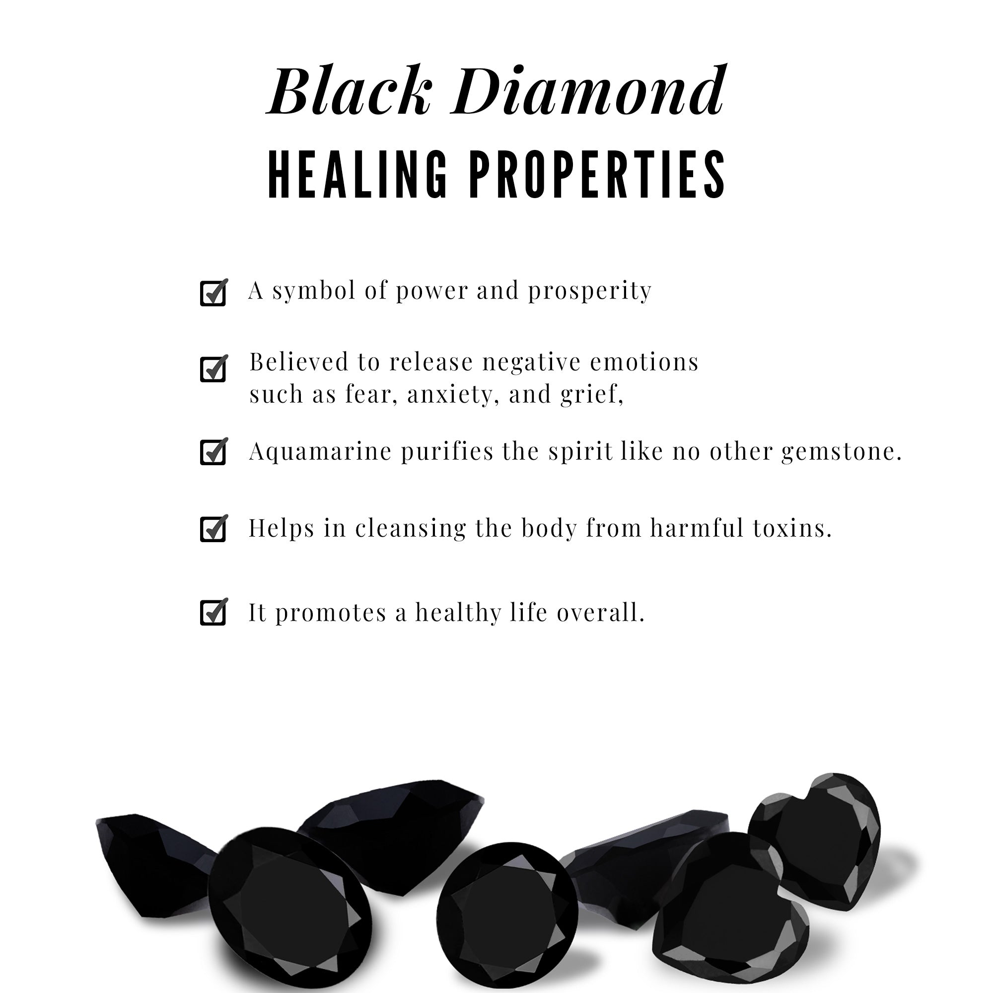 Teardrop Black Diamond Bridal Ring Set with Moissanite Black Diamond - ( AAA ) - Quality - Rosec Jewels