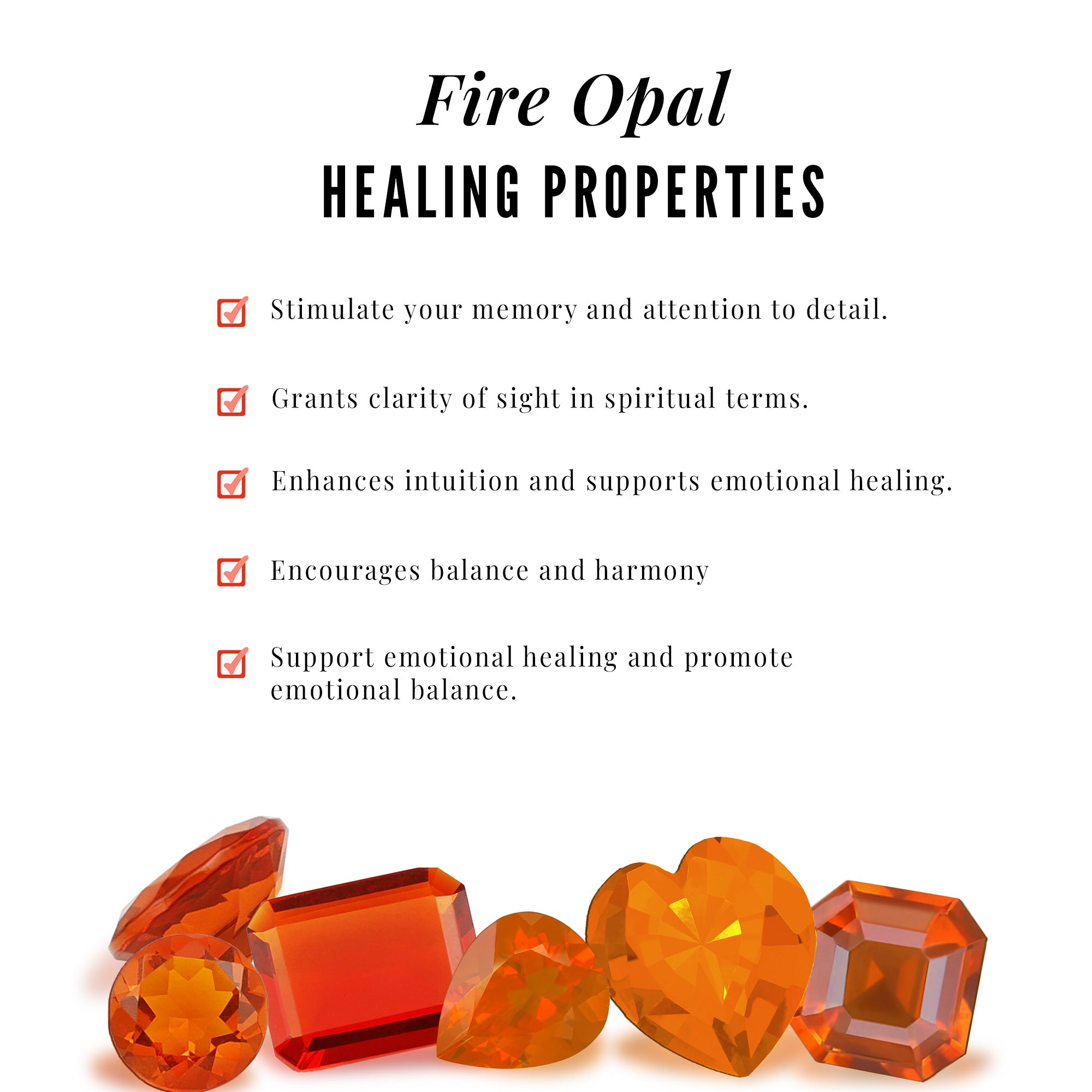 Round Shape Fire Opal and Diamond Heart Pendant Fire Opal - ( AAA ) - Quality - Rosec Jewels