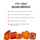Heart Shape Fire Opal Halo Stud Earrings with Diamond Fire Opal - ( AAA ) - Quality - Rosec Jewels