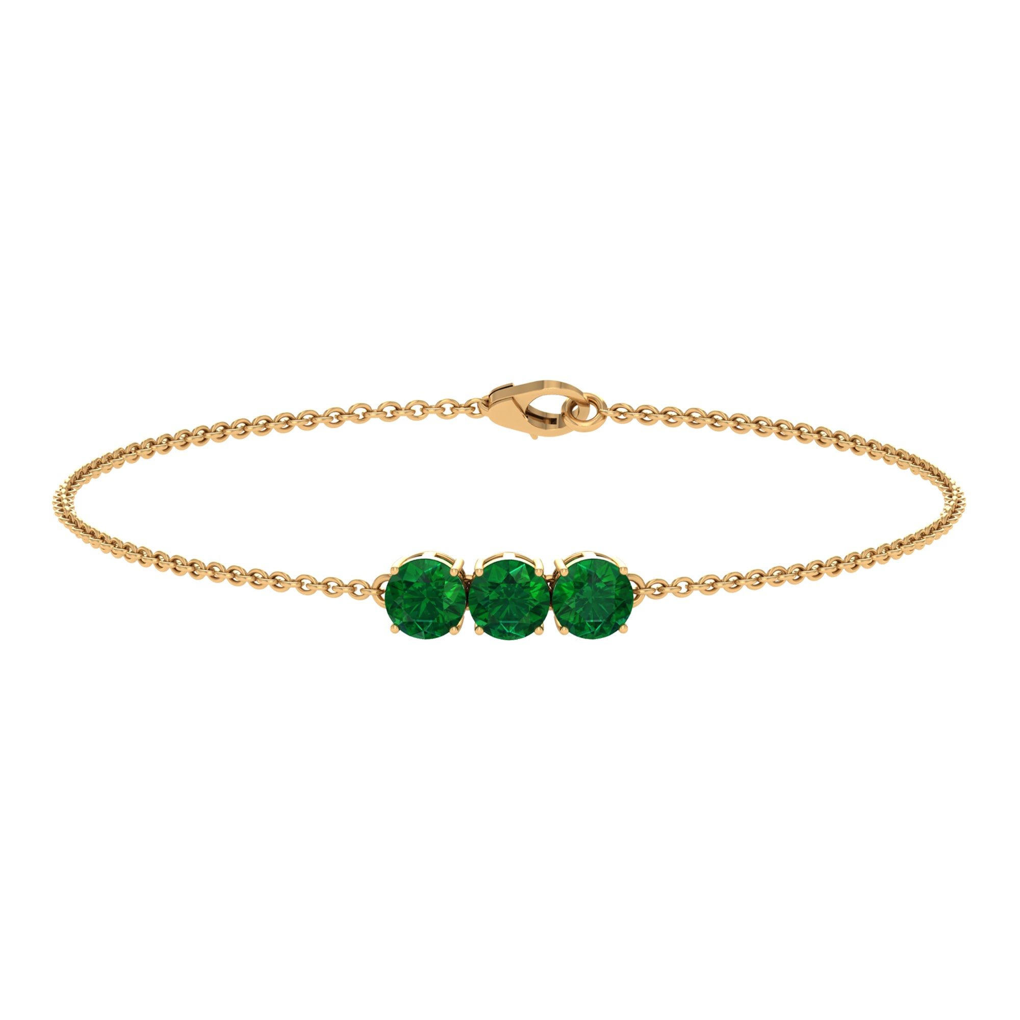 Three stone bracelet hotsell