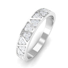 Classic Diamond Band Ring Diamond - ( HI-SI ) - Color and Clarity - Rosec Jewels
