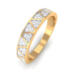 Classic Diamond Band Ring Diamond - ( HI-SI ) - Color and Clarity - Rosec Jewels
